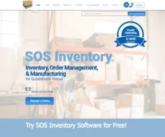 Sosinventory.com(SOS Inventory Management Software) Screenshot