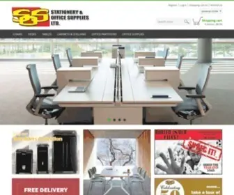 Sosjm.com(Stationery and Office Supplies Jamaica Ltd) Screenshot