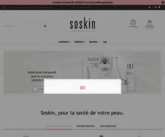 Soskin.fr(Boutique en Ligne) Screenshot