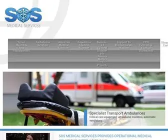 Sosmedicalservices.org(SOS MEDICAL SERVICES) Screenshot