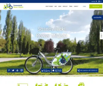 Sosnowieckirowermiejski.pl(Sosnowiecki Rower Miejski) Screenshot