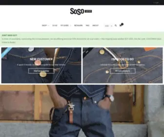 Sosoclothing.se(SOSO Clothing) Screenshot