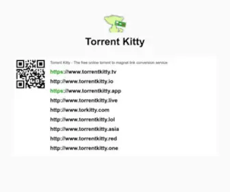 Sosomagnet.com(Torrent Kitty) Screenshot