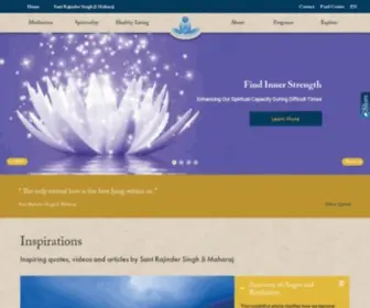 Sos.org(Science of Spirituality) Screenshot