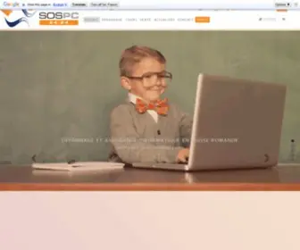 Sospc2424.ch(SOS PC 24/24) Screenshot