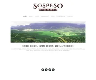 Sospesocoffee.com(Sospeso Coffee Roasters) Screenshot