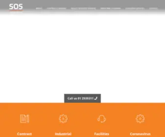 Sosps.ie(SOS Cleaning Services) Screenshot