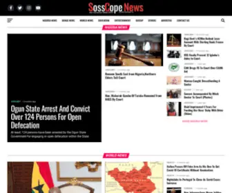 Sosscope.com(News, Entertainment, Religion, Gossip, Exclusive Interviews, etc) Screenshot