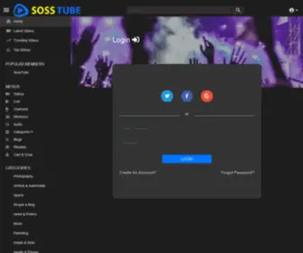 Sosstube.com(Sosstube) Screenshot