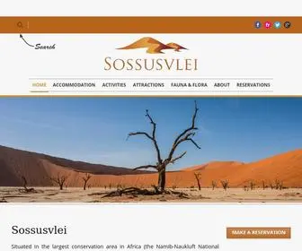 Sossusvlei.org(Sossusvlei Namibia) Screenshot