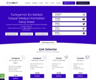 Sossyal.com(Sossyal) Screenshot