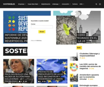 Sostenibles.org(Presente y futuro con la sostenibilidad) Screenshot