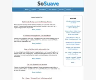 Sosuave.com(Hundreds of Free Articles on Meeting) Screenshot