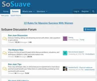 Sosuave.net(SoSuave Discussion Forum) Screenshot