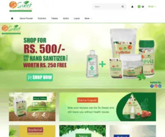 Sosweet.co.in(So Sweet Stevia Powder) Screenshot