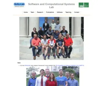 Sosy-LAB.org(Software and Computational Systems Lab) Screenshot