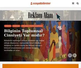 Sosyalbilimler.org(Sosyal Bilimler) Screenshot