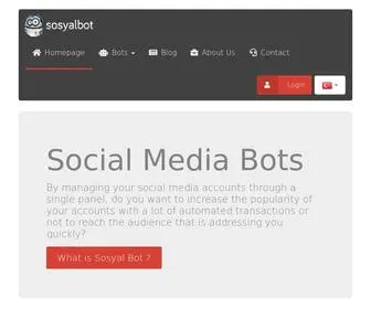 Sosyalbot.com(Sosyal Medya Botlar) Screenshot