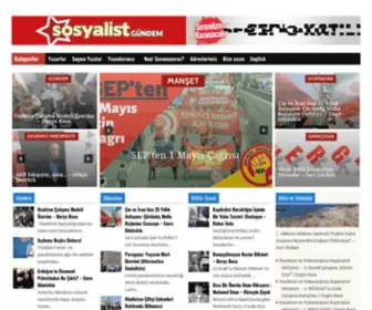 Sosyalistgundem.com(Sosyalist Gündem) Screenshot