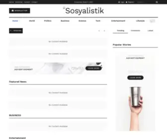 Sosyalistik.com(Sosyal Medya) Screenshot