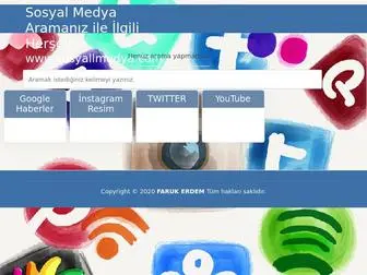 Sosyallmedyaa.com(Sosyal Medya Araman) Screenshot