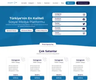 Sosyalmedyahizmetleri.net(Kaliteli Sosyal Medya Hizmetleri) Screenshot