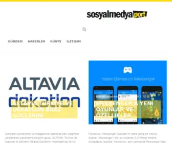 Sosyalmedyaport.com(Sosyal Medya Port) Screenshot