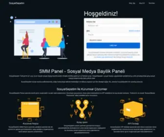 Sosyalsepetim.com(Sosyalsepetim) Screenshot