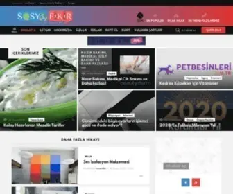 Sosyofikir.com(Kaliteli, Güncel Ve Sosyal İçerik Sitesi) Screenshot