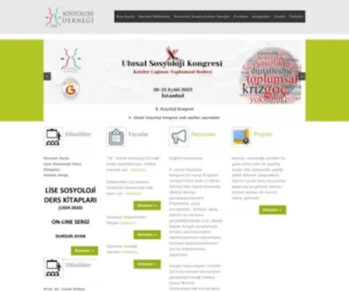 Sosyolojidernegi.org.tr(Derneği) Screenshot