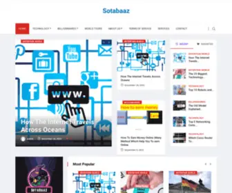 Sotabaaz.com(Home) Screenshot