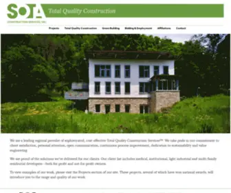 Sotaconstruction.com(Sota Construction) Screenshot