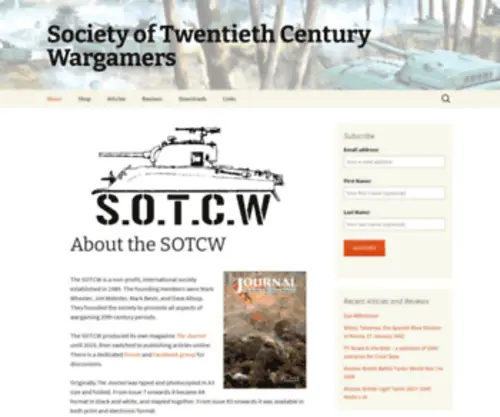 Sotcw.co.uk(About the SOTCW) Screenshot