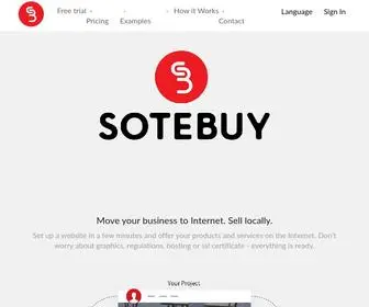 Sotebuy.com(Move your business to Internet) Screenshot