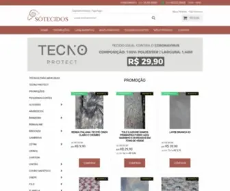 Sotecidos.com(SóTecidos) Screenshot