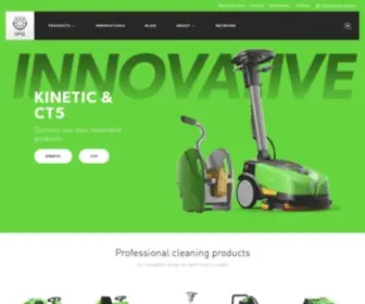 Soteco.com(Integrated Professional Cleaning) Screenshot