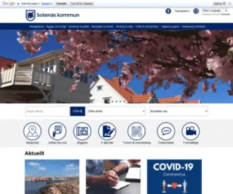 Sotenas.se(Bohuslän) Screenshot