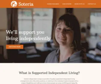 Soteria-IL.com.au(Soteria Independent Living) Screenshot