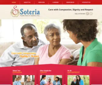 Soteriahomehealth.com(Home Health Services in Inglewood) Screenshot