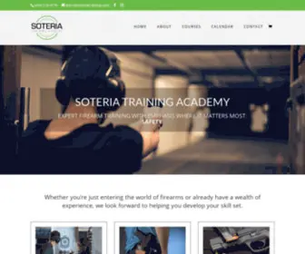 Soteriatraining.com(Soteria Training Academy) Screenshot