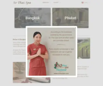 Sothaispa.com(So Thai Spa Thailand) Screenshot