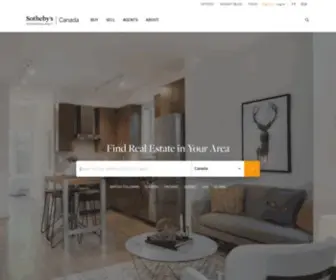 Sothebysrealty.ca(Luxury Real Estate) Screenshot