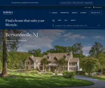 Sothebysrealty.com(Luxury Real Estate and Homes for Sale) Screenshot