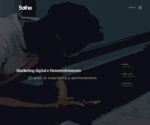 Sotho.com.br(Criação de sites e lojas virtuals) Screenshot
