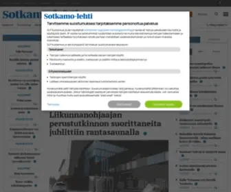 Sotkamolehti.fi(Sotkamo-lehti) Screenshot