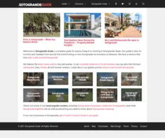 Sotograndeguide.com(Sotogrande Guide) Screenshot