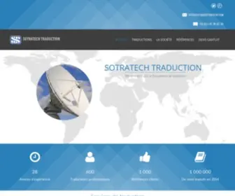 Sotratech.com(Notre mission) Screenshot