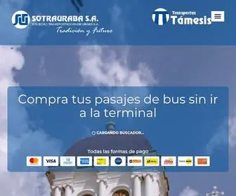 Sotrauraba.com(Compra pasajes de Bus en Colombia) Screenshot