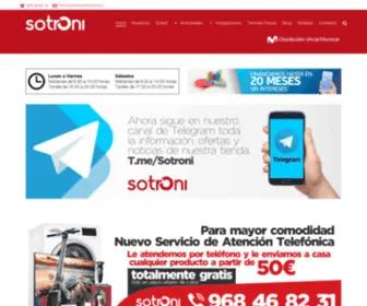 Sotroni.es(Sotroni SL) Screenshot