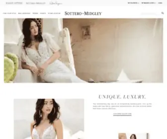 Sotteroandmidgley.com(Maggie Sottero) Screenshot